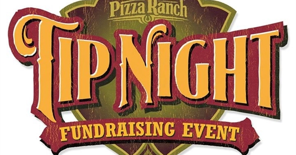 Pizza Ranch Tip Night  Sept 25    5-8 PM